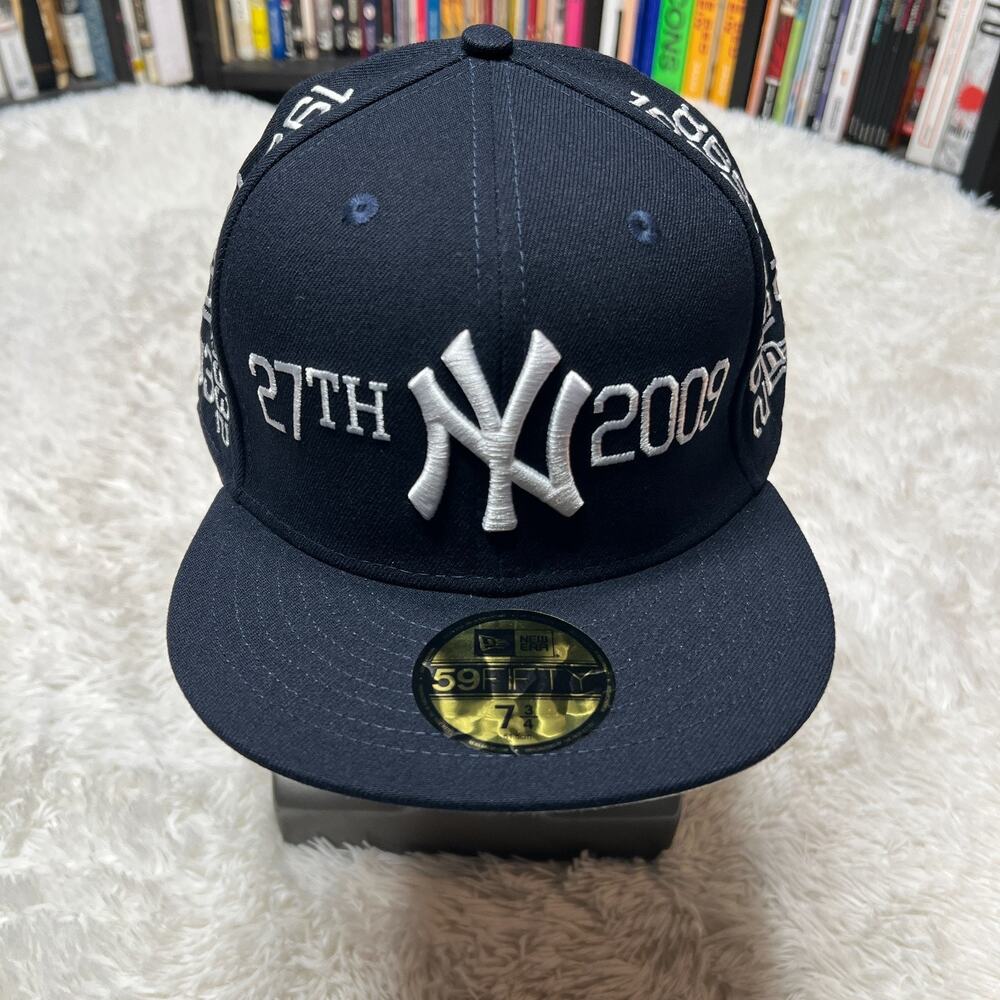 NEW ERA SPIKE LEE X NEW YORK YANKEES HAT 2009 SIZE 7 3/4 BASEBALL CAP